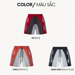 Triple Wave Shorts - Quần short phối 3 màu PW8245