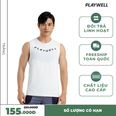 Áo ba lỗ thể thao nam Tide Mesh PW10244