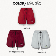 Quần short Nam Thể thao Playwell | Shoelace Tie Shorts PW8244
