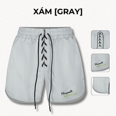 Quần short Nam Thể thao Playwell | Shoelace Tie Shorts PW8244