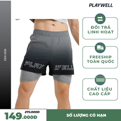 Quần Short thể thao nam Ombre PW10241