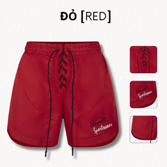 Quần short Nam Thể thao Playwell | Shoelace Tie Shorts PW8244