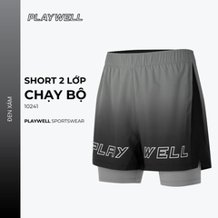Quần short nam Playwell Ombre 10241
