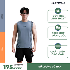 Áo Tanktop thể thao nam Radiant PWT0425