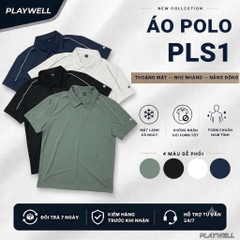 Áo polo thể thao nam Essential Raglan PLS1 thời trang, năng động, thoải mái