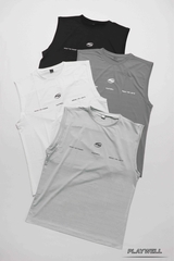 Áo Tanktop thể thao nam Infinity PWTA0326 thoải mái, thoáng mát, co giãn, chất liệu cao cấp