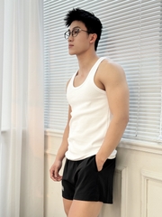 Tank Top Cotton Basic Cao Cấp  thương hiệu Playwell PW1242