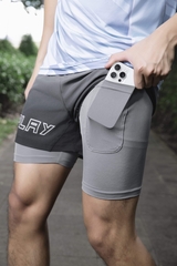 Quần short nam Playwell Ombre 10241