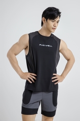 Áo ba lỗ Playwell Arrow Mesh 10243
