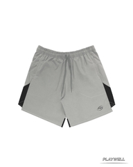 Quần Short thể thao nam MultiPocket Zip PWS1226 túi khóa kéo, thoải mái vận động, gym, chạy bộ