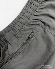Quần Short thể thao nam MultiPocket Zip PWS1226 túi khóa kéo, thoải mái vận động, gym, chạy bộ