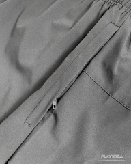 Quần Short thể thao nam MultiPocket Zip PWS1226 túi khóa kéo, thoải mái vận động, gym, chạy bộ