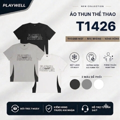 Áo thun thể thao nam Discipline PWT1426 thoáng mát, thoải mái vận động, thời trang