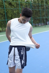 Triple Wave Shorts - Quần short phối 3 màu PW8245