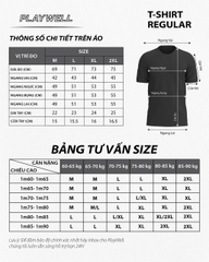 Áo thun thể thao nam Unlimited PWT0626 thoáng mát, thoải mái vận động, thời trang