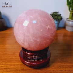 Quả cầu thạch anh hồng 4.4 - 4.59 kg