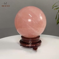 Quả cầu thạch anh hồng 2.9 - 2.99 kg