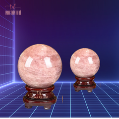 Quả cầu thạch anh hồng 2.9 - 2.99 kg