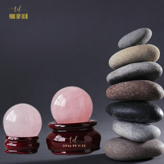Quả cầu thạch anh hồng 4.6 - 4.79 kg