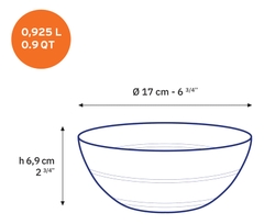 Tô Thủy Tinh Gigogne Clear 17cm – Duralex