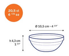 Chén Thủy Tinh Gigogne Clear 10.5cm – Duralex