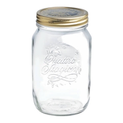 Hũ thuỷ tinh nắp vặn Quattro 1000 ml -365160