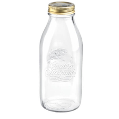 Chai thuỷ tinh nắp vặn Quattro 1000 ml -365600