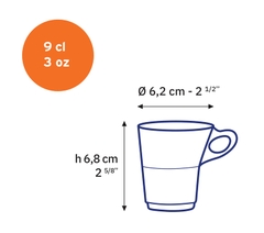 Tách Espresso Caprice Clear 90ml – Duralex