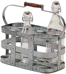 Chai thủy tinh vuông nắp cài Swing 500ml