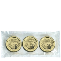 Bộ Nắp Vặn Hũ Thủy Tinh Quattro 56mm / 70mm / 86mm Bormioli Rocco – Nắp Thay Thế Chính Hãng