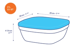 Bộ 3 Hộp Thủy Tinh Freshbox Duralex 3 Size