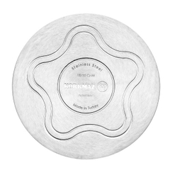 Chảo inox 18/10 quai 2 bên Korkmaz Proline 24cm - 1.8L