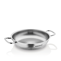 Chảo inox 18/10 quai 2 bên Korkmaz Proline 24cm - 1.8L