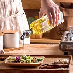 Chai rót gia vị thủy tinh có vòi SAPATA 500ml
