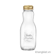 chai thuy tinh quattro juice 1l bormioli rocco