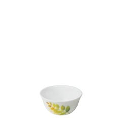 Chén Chấm Thủy Tinh 10cm Họa Tiết Lá Thu