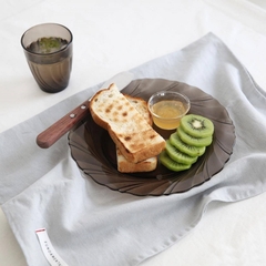 Dĩa Beau Rigave nâu khói Creole 23.5cm