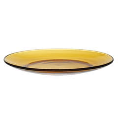 Dĩa Lys vàng Amber 19cm