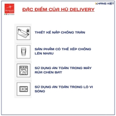 Hũ thuỷ tinh Delivery nắp vặn 300 ml