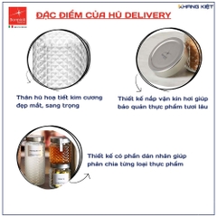Hũ thuỷ tinh nắp vặn Delivery