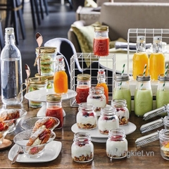 hu thuy tinh quattro 250ml bormioli rocco dung sua chua