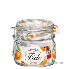 hu thuy tinh nap cai kin hoi fido 500ml bormioli rocco italy