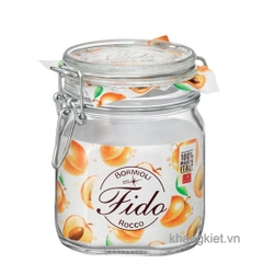 hu thuy tinh nap cai kin hoi fido 750ml bormioli rocco italy