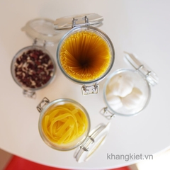 hu thuy tinh nap cai kin hoi fido than tron cao 1.36l bormioli rocco italy