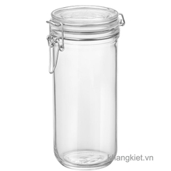 hu thuy tinh nap cai kin hoi fido than tron cao 1l bormioli rocco italy