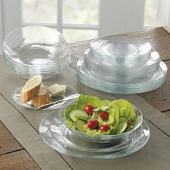 Dĩa Thủy Tinh Lys Clear 23cm – Duralex