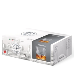 Ly thủy tinh Cassiopea 32 CL màu trắng/ màu khói