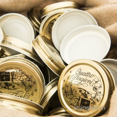 Hũ thủy tinh nắp thiếc Quattro 150ml Bormioli Rocco chính hãng