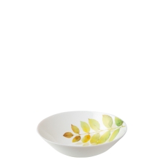 Tô Thủy Tinh 17cm Họa Tiết Lá Thu
