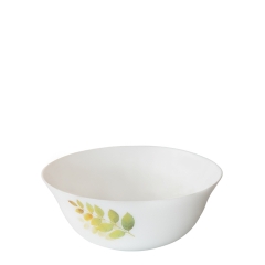 Tô Thủy Tinh 20.5cm Họa Tiết Lá Thu